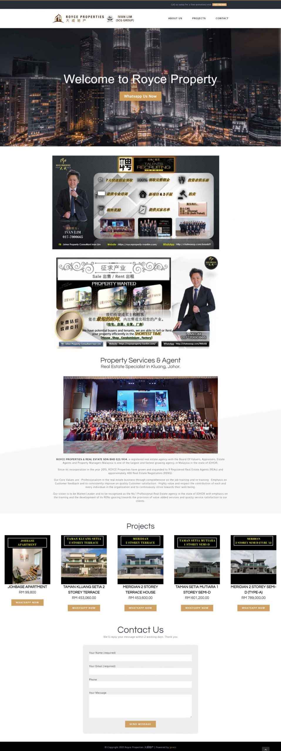 jpress portfolio royce property all scale