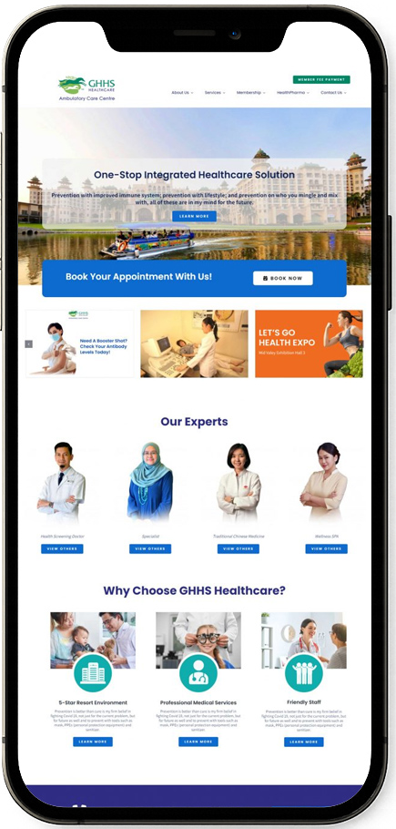JPress Portfolio GHHS Mobile