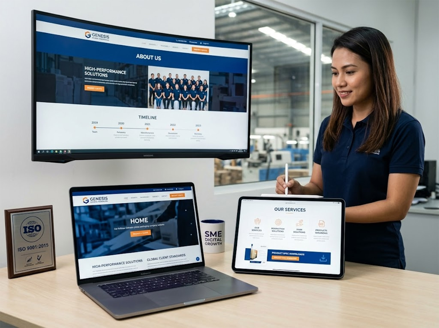 industrial website standards and mobile responsive design for Malaysian SMEs
