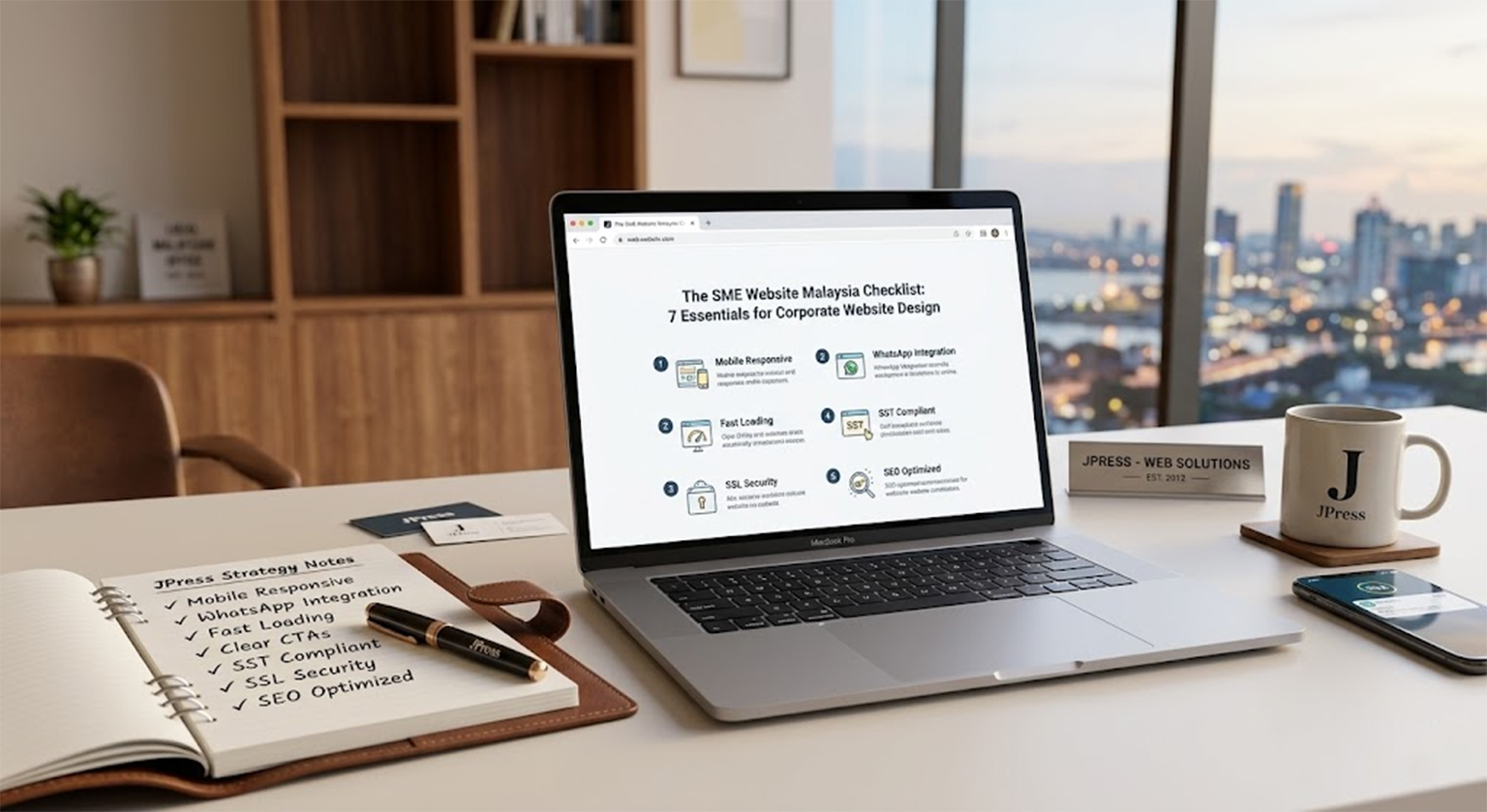 Corporate Website Design Malaysia Checklist (SME Johor Vendor)