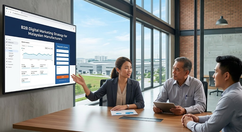 Industrial Website Malaysia Professional Consultation JPress 