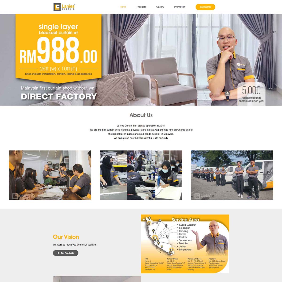 jpress portfolio lanies preview