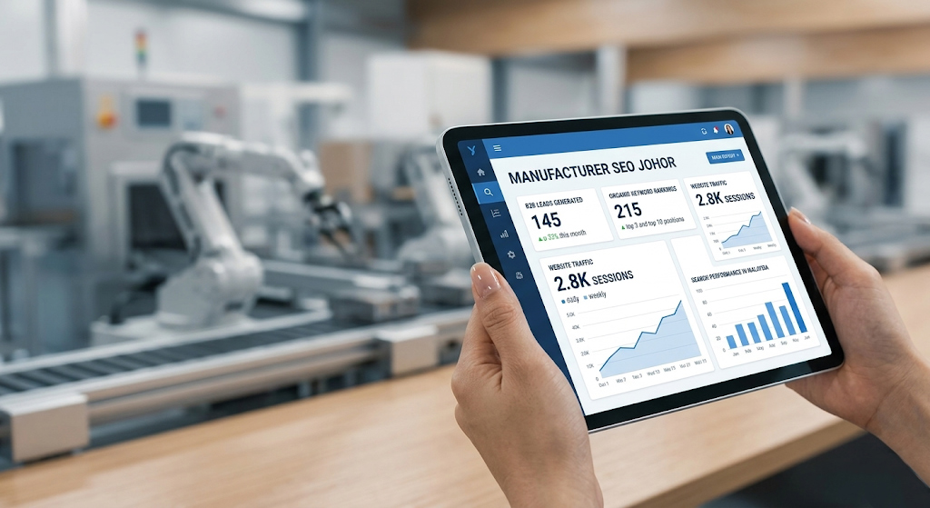 Manufacturer SEO Johor - Driving High Quality B2B Leads