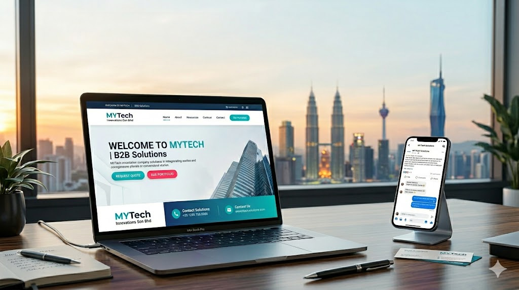 social media vs website Malaysia