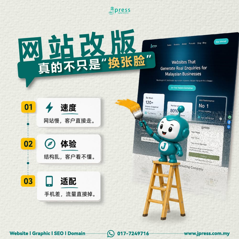 website redesign malaysia