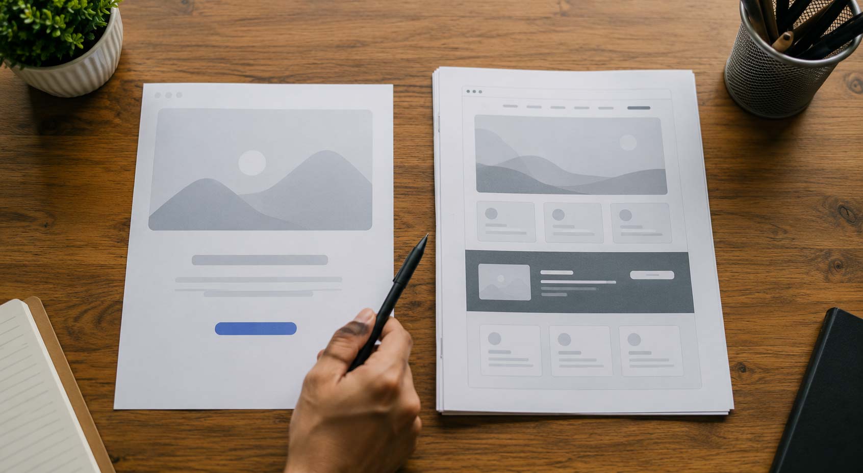 Landing Page vs Website