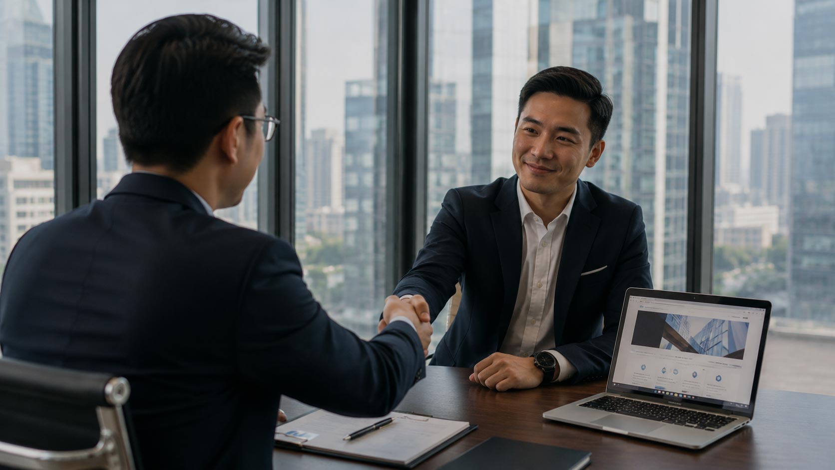 Singapore B2B Clients Website professional trust meeting