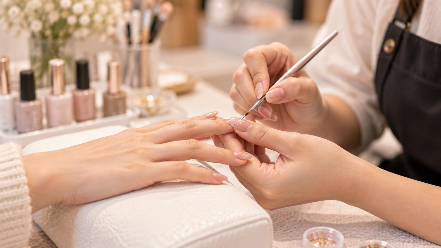Real nail art gallery for a Hair & Nail Salons website