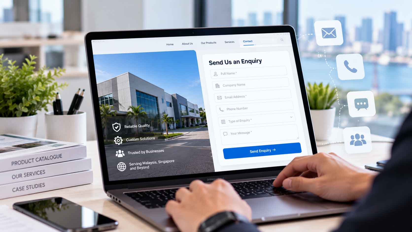 website enquiry form
