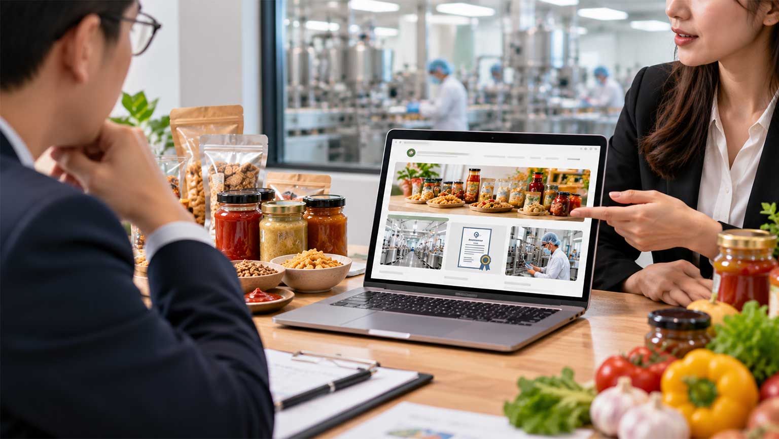 food manufacturing website